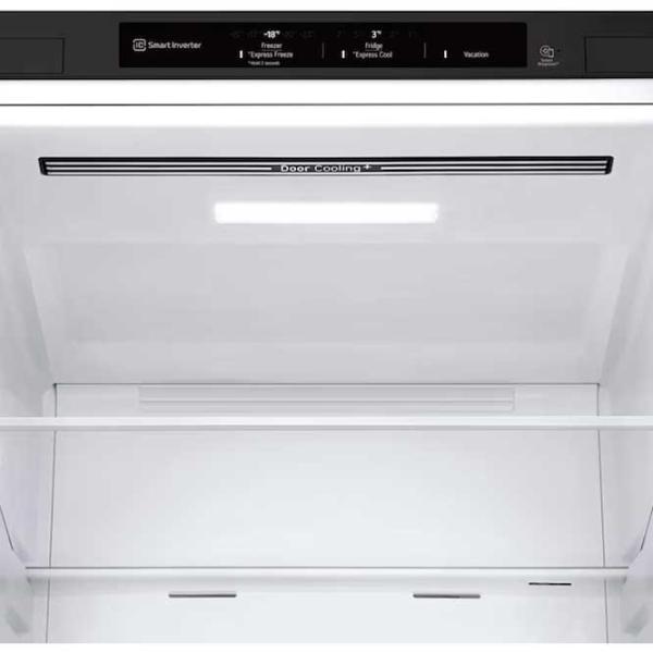 Frigider LG GBV3100EEP cu congelator jos 344 l / 186 cm / Black photo 6