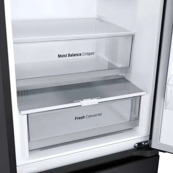 Frigider LG GBV3100EEP cu congelator jos 344 l / 186 cm / Black photo 9