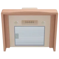 Hotă Tornado Tempo 1200 Country/ Beige/ Gray photo 2