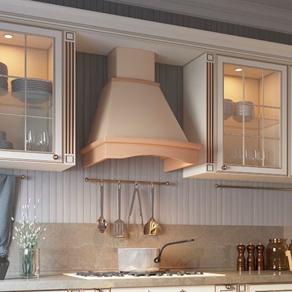 Hotă Tornado Tempo 1200 Country/ Beige/ Gray photo 4