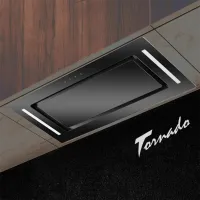 Hotă Tornado Modul Sensor 1200 Încorporabilă/ Black/ White photo 3