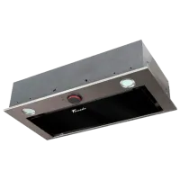 Вытяжка Tornado Modul Glass 750 Телескопическая/ Нержавеющая сталь/ Черный