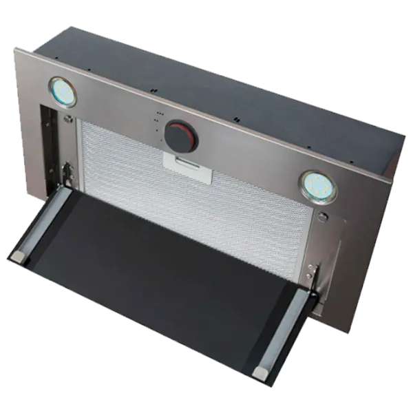 Hotă Tornado Modul Glass 750 Telescopică/ Inox/ Black photo 2 Hotă Tornado Modul Glass 750 Telescopică/ Inox/ Black photo 2