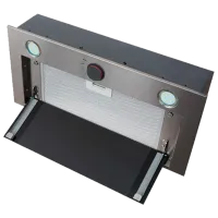Hotă Tornado Modul Glass 750 Telescopică/ Inox/ Black photo 2