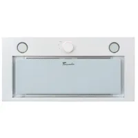 Hotă Tornado Modul Glass 750 Telescopică/ White/ Inox photo 3