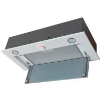 Hotă Tornado Modul Glass 750 Telescopică/ White/ Inox photo 5
