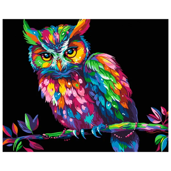 Картина по номерам BrushMe Цветовая мудрость BSB0016FC 50 x 40 см / Горизонтальная photo 1