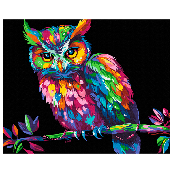 Картина по номерам BrushMe Цветовая мудрость BSB0016FC 50 x 40 см / Горизонтальная photo 1