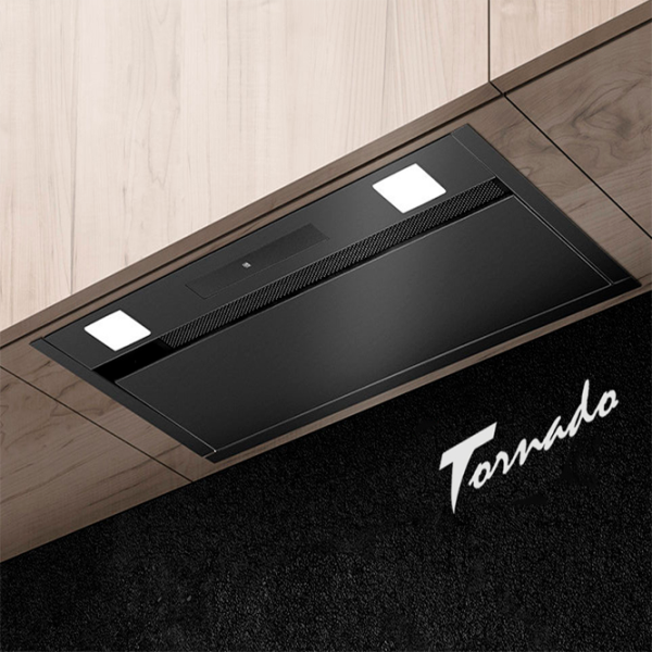 Hotă Tornado Modul Touch Free 1200 Încorporabilă/ Black/ White photo 2 Hotă Tornado Modul Touch Free 1200 Încorporabilă/ Black/ White photo 2