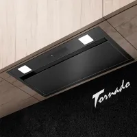Hotă Tornado Modul Touch Free 1200 Încorporabilă/ Black/ White photo 2