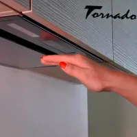 Hotă Tornado Modul Touch Free 1200 Încorporabilă/ Black/ White photo 4