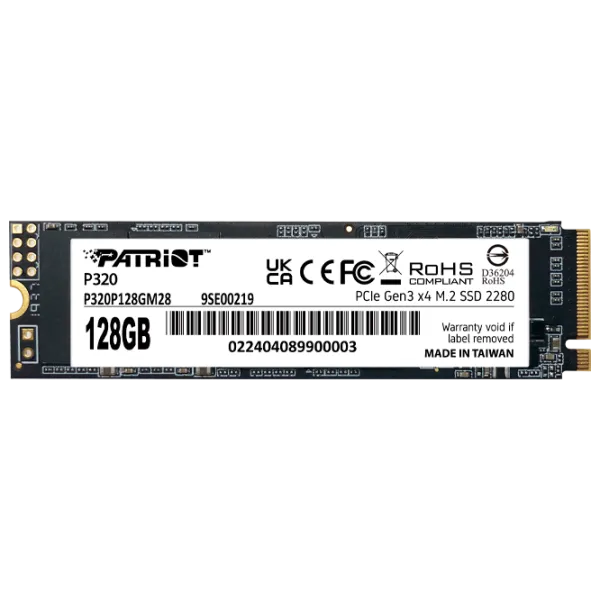 SSD Patriot P320 128 GB M.2 NVMe photo 1