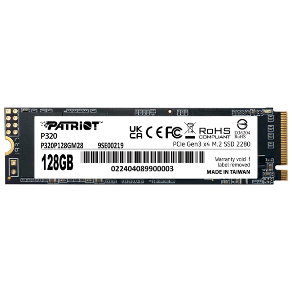 SSD Patriot P320 128 GB M.2 NVMe photo 1