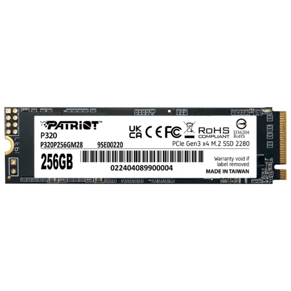 SSD Patriot P320 256 ГБ M.2 NVMe photo 1