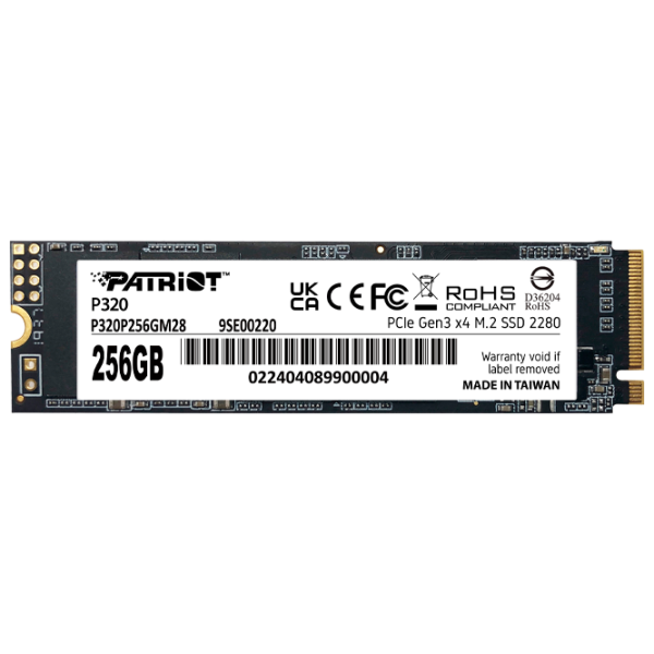 SSD Patriot P320 256 ГБ M.2 NVMe photo 1