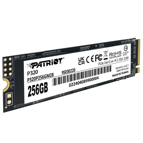 SSD Patriot P320 256 ГБ M.2 NVMe photo 3