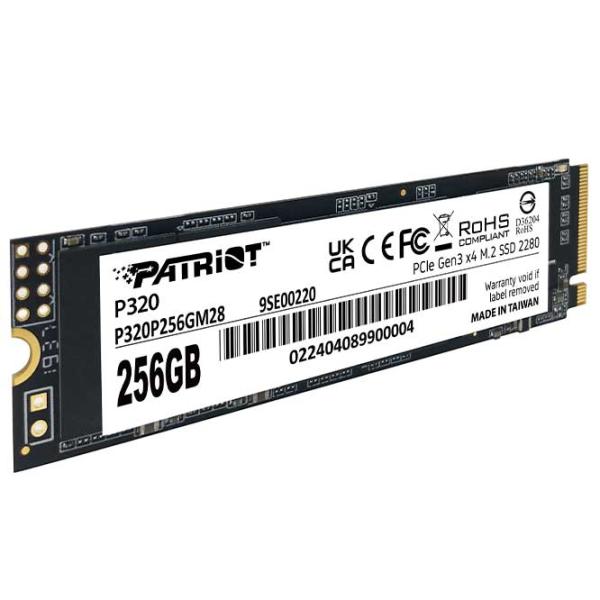 SSD Patriot P320 256 ГБ M.2 NVMe photo 3
