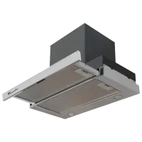 Вытяжка Tornado Solano 860 Телескопическая/ Нержавеющая сталь/ Серый