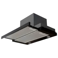 Вытяжка Tornado Solano 860 Телескопическая/ Черный/ Серый