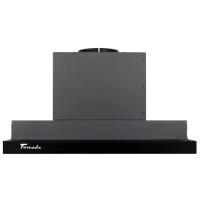 Hotă Tornado Solano 860 Telescopică/ Black/ Gray photo 7