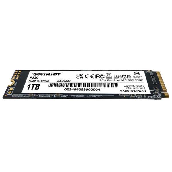 SSD Patriot P320 1 ТБ M.2 NVMe photo 3