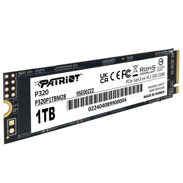 SSD Patriot P320 1 ТБ M.2 NVMe photo 4