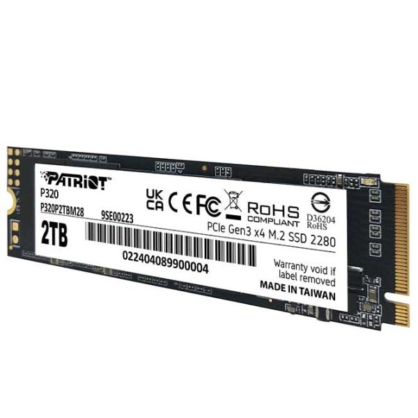 SSD Patriot P320 2 ТБ M.2 NVMe photo 2