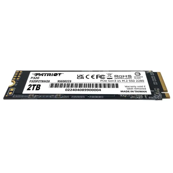 SSD Patriot P320 2 ТБ M.2 NVMe photo 3
