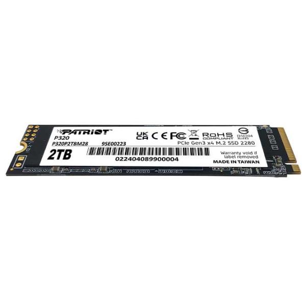 SSD Patriot P320 2 ТБ M.2 NVMe photo 3