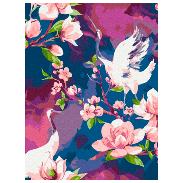 Pictură pe numere BrushMe Cântecul Macaraiului RBS1003FC 40 x 30 cm / Verticală photo 1 Pictură pe numere BrushMe Cântecul Macaraiului RBS1003FC 40 x 30 cm / Verticală photo 1