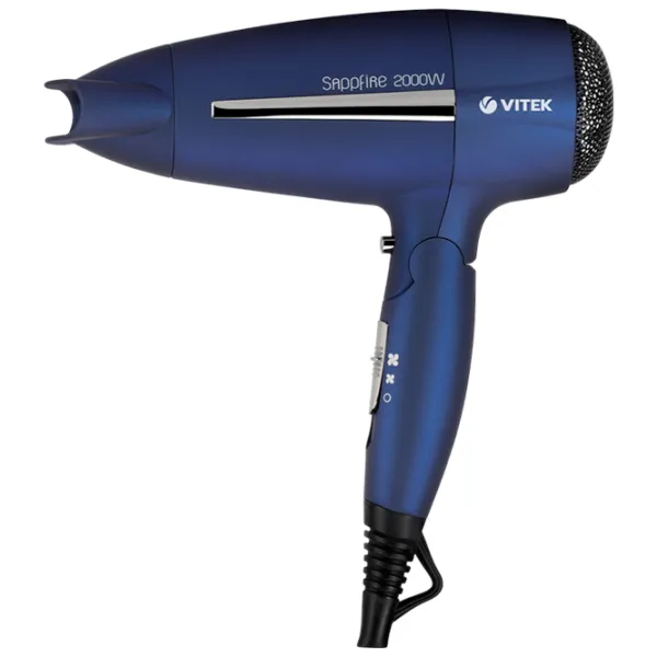 Фен Vitek VT-1309 2000 Вт / Синий photo 2