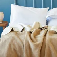 Cuvertură Issimo Home SIMPLY  Bumbac / Beige