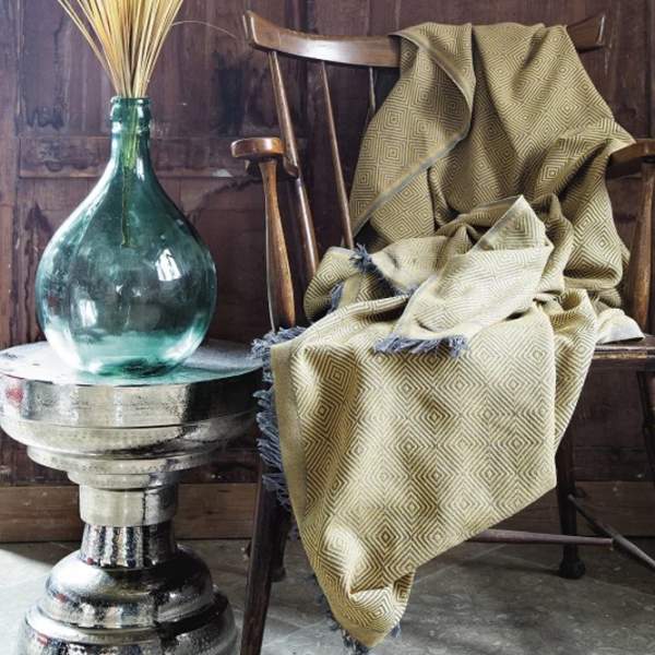 Cuvertură Issimo Home MAIA Bumbac / Yelow photo 1 Cuvertură Issimo Home MAIA Bumbac / Yelow photo 1