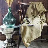 Покрывало Issimo Home MAIA Хлопок / Yelow