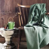 Покрывало Issimo Home MAIA Хлопок / Зеленый