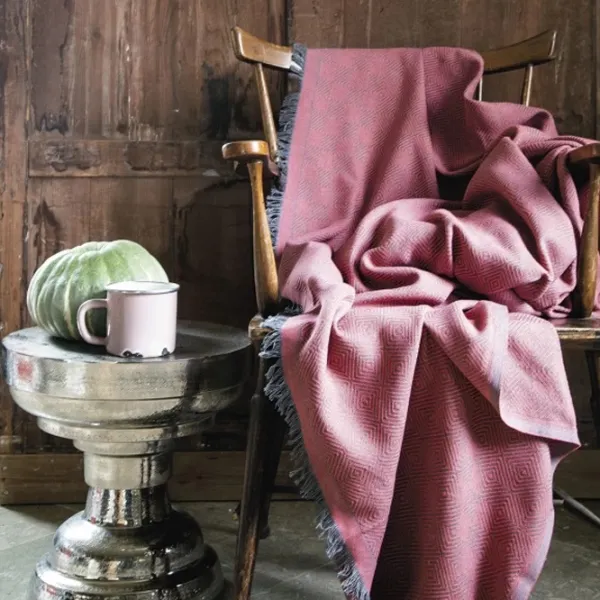 Cuvertură Issimo Home MAIA Bumbac / Fucsia photo 1