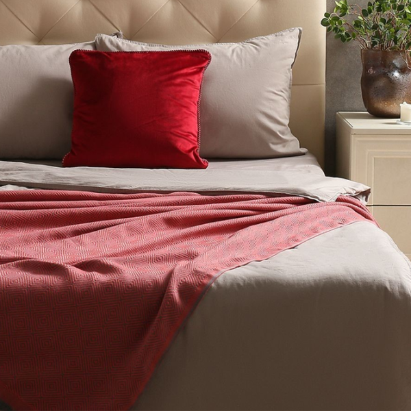 Cuvertură Issimo Home MAIA Bumbac / Fucsia photo 2