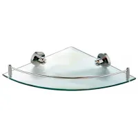 Raft pentru baie Axentia 282100 Sticlă / Transparent