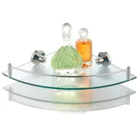 Raft pentru baie Axentia 282100 Sticlă / Transparent photo 3