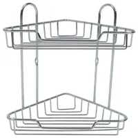 Raft pentru baie Axentia 282008 Metal / Silver