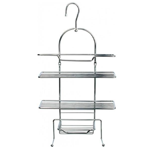 Raft pentru baie Axentia 282004 Metal / Silver photo 2