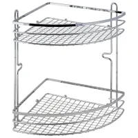 Полка для ванной Axentia 280868 Металл / Серебряный