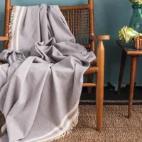 Cuvertură Issimo Home Athens Bumbac / Grey