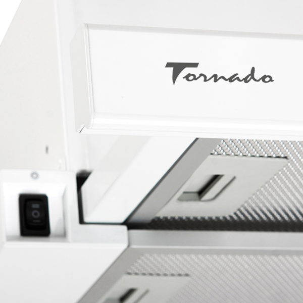 Вытяжка Tornado Storm 1200 Телескопическая/ Белый/ Серый photo 2 Вытяжка Tornado Storm 1200 Телескопическая/ Белый/ Серый photo 2