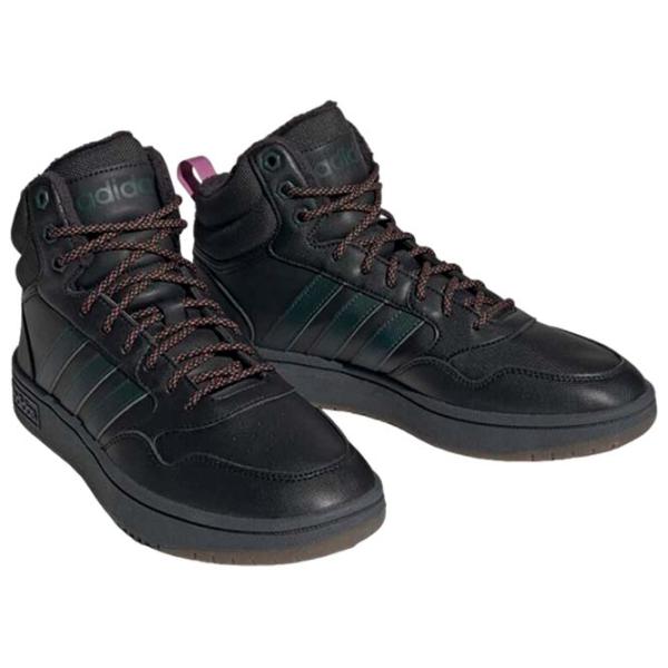 Ботинки унисекс Adidas Sneaker Hoops 3.0 Mid Wtr 40.5 / Черный photo 4