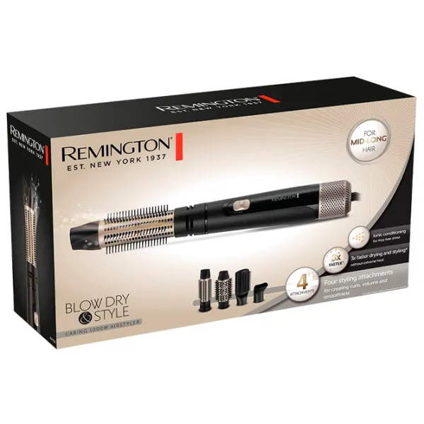 Perie cu aer cald Remington AS7500 1000 W/ Black photo 5