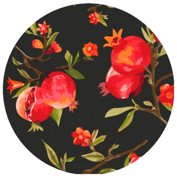 Картина по номерам BrushMe Гранатовое дерево RC00045FC 30 x 30 см /  photo 1