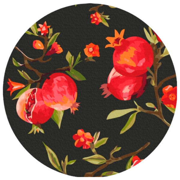 Картина по номерам BrushMe Гранатовое дерево RC00045FC 30 x 30 см /  photo 1