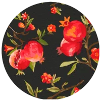 Картина по номерам BrushMe Гранатовое дерево RC00045FC 30 x 30 см / 