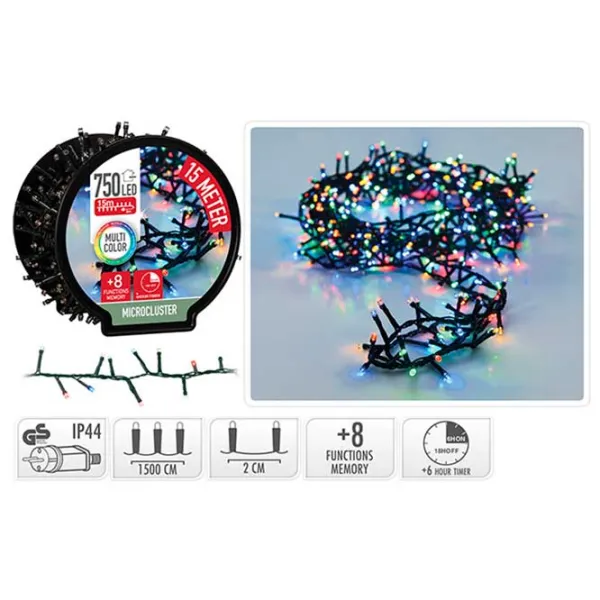 Гирлянды LED PS 54403  / Разноцветные photo 1 Гирлянды LED PS 54403  / Разноцветные photo 1